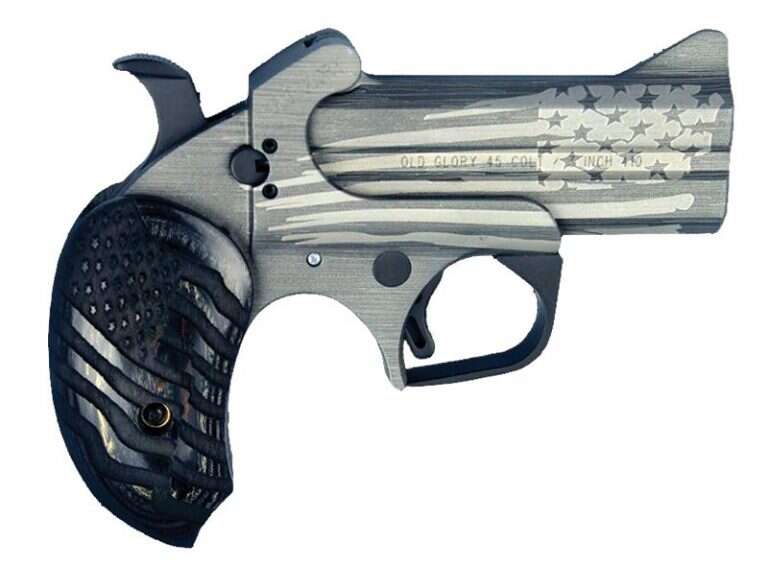 Handguns Bond Arms 3.50" 45ACP BOND BAOG   OLD GLORY GN ONLY 45C/410 3.5  2R  GRY • Model: 3.50"